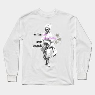 written and directed by sofia coppola Long Sleeve T-Shirt